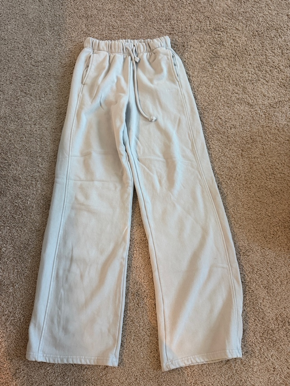 Garage Light Blue Drawstring Sweatpants